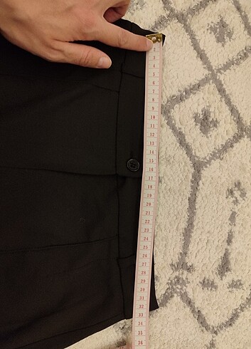 Trendyol Nervür dikişli yüksek bel pantolon - Görsel 8