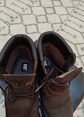 Kahverengi Unisex Cat Bot - Görsel 7