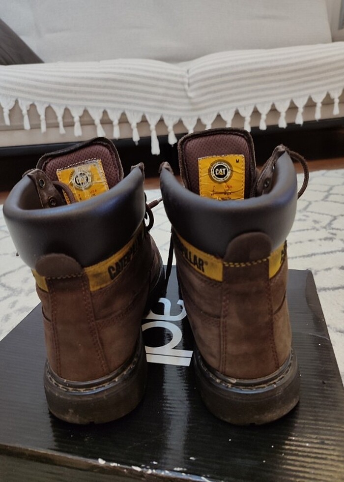 Kahverengi Unisex Cat Bot - Görsel 3