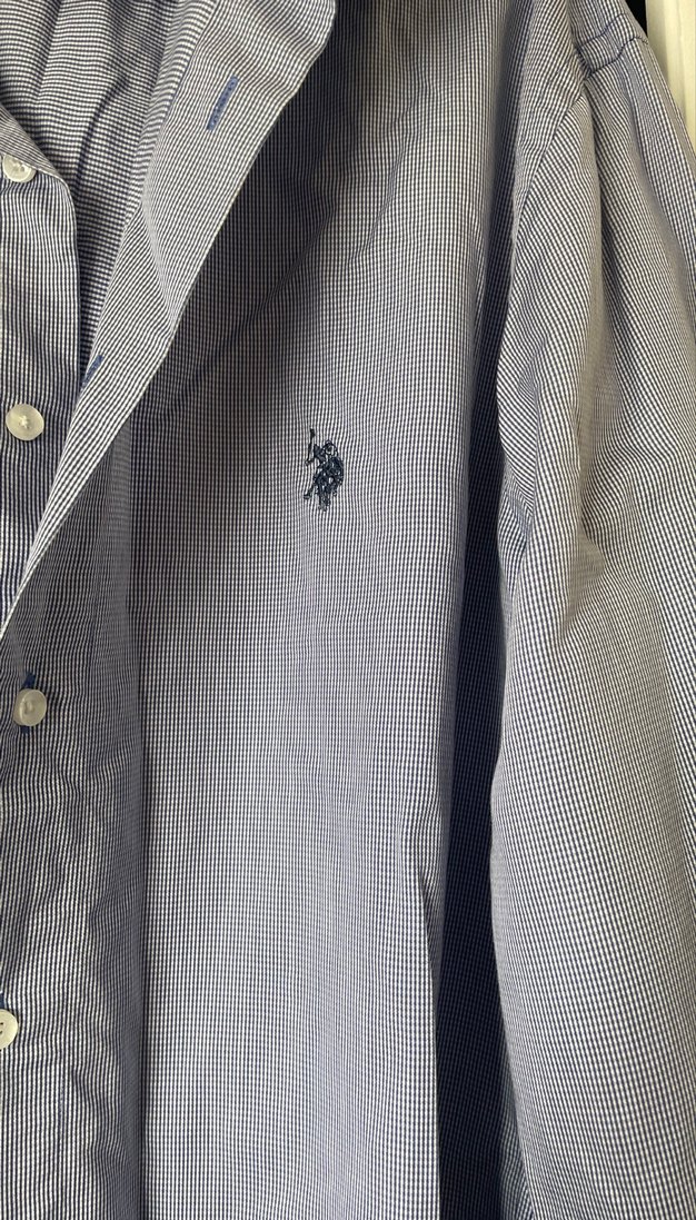 Gri Keten Erkek Gömlek Uzun Kollu - Görsel 3