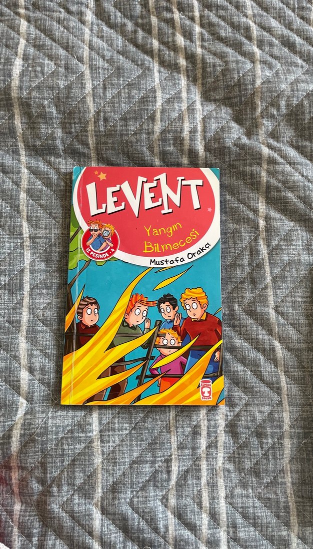 Levent Yangın Bilmecesi Çocuk Kitabı - Görsel 2