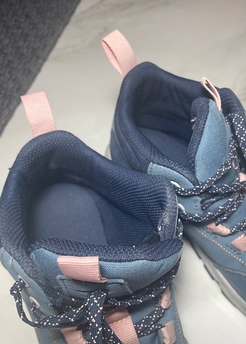 Kızlar için Bağcıklı Denim Spor Ayakkabı - Görsel 12