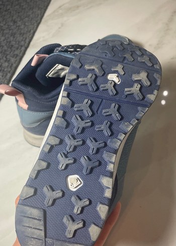 Kızlar için Bağcıklı Denim Spor Ayakkabı - Görsel 8