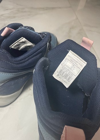 Kızlar için Bağcıklı Denim Spor Ayakkabı - Görsel 6