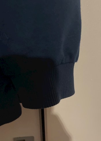 Erkek Çocuk Lacivert Kapüşonlu Fermuarlı Sweatshirt - Görsel 4