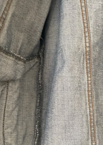 Mavi Denim Ceket Uzun Kollu - Görsel 9