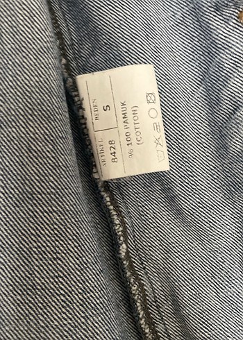 Mavi Denim Ceket Uzun Kollu - Görsel 8