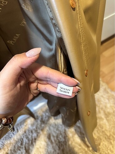 xxl Beden camel Renk Deri blazer ceket