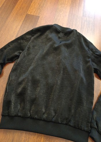 s Beden siyah Renk Bershka Fermuarlı Kadın Ceket