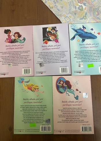 Deniz Kızı Maceraları - 5 Kitap Seti - Görsel 3