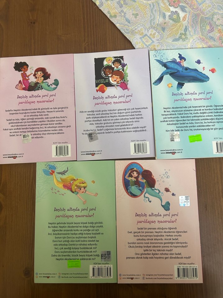 Deniz Kızı Maceraları - 5 Kitap Seti - Görsel 3