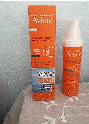 Avene cleanance güneş kremi