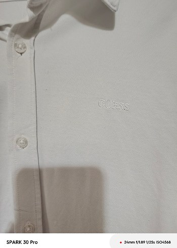Guess Beyaz Uzun Kollu  Gömlek - Görsel 2
