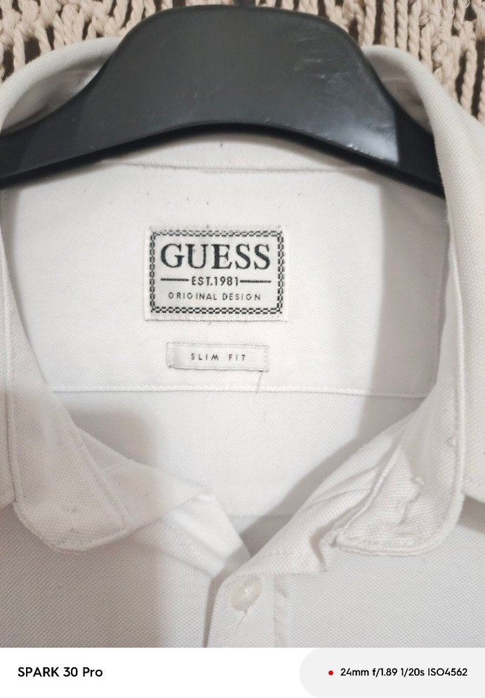 Guess Beyaz Uzun Kollu  Gömlek - Görsel 3