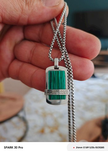 ferro milano takım saat kolye - Görsel 5