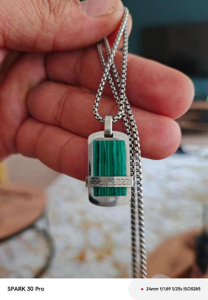 ferro milano takım saat kolye - Görsel 5