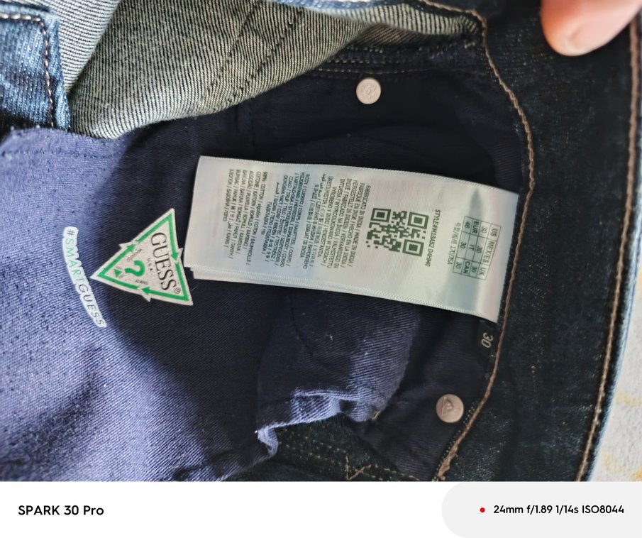 orjinal guess erkek jean - Görsel 5