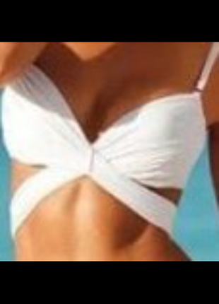 Beyaz bikini ((s)) beden