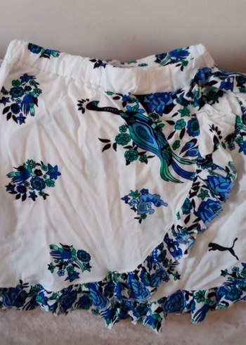 Bohem Renkli Mini Hamile Eteği - Görsel 2