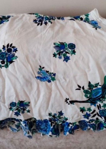 Bohem Renkli Mini Hamile Eteği - Görsel 3