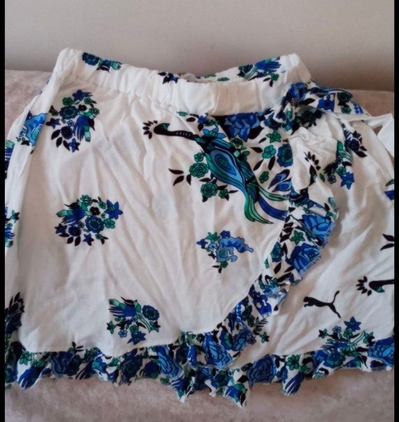 Bohem Renkli Mini Hamile Eteği - Görsel 2