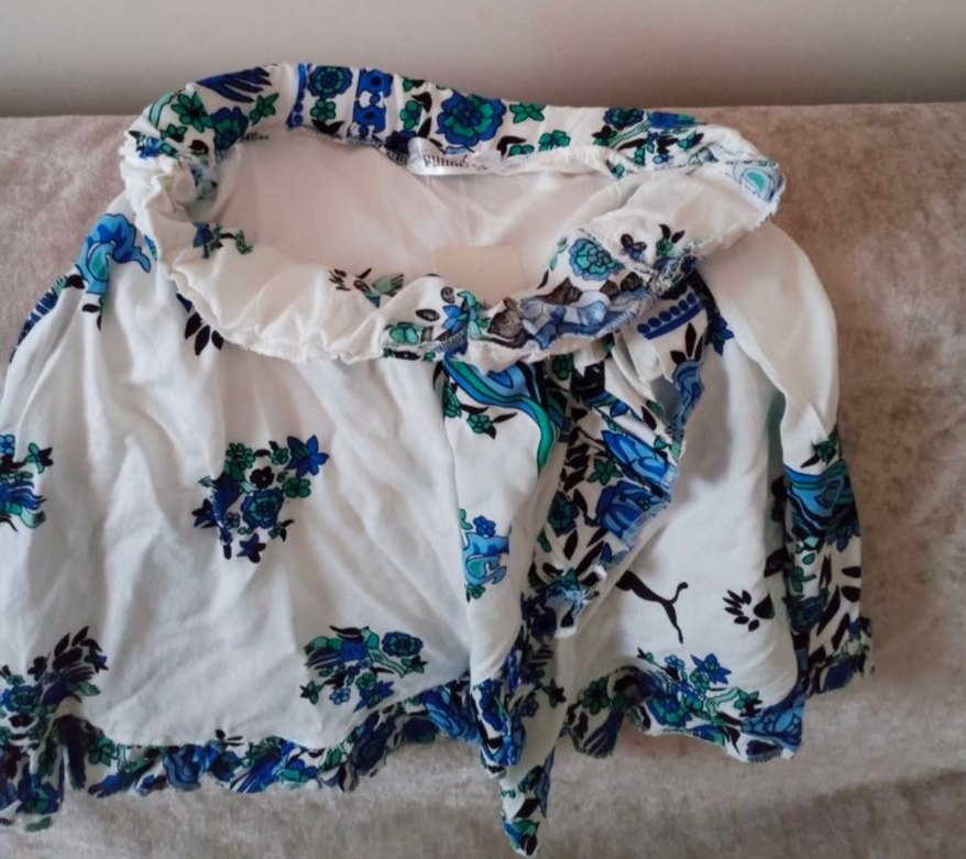 Bohem Renkli Mini Hamile Eteği - Görsel 4