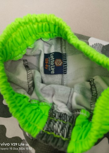 Erkek Çocuk Kamuflaj Desenli Bol Kesim Pantolon - Görsel 6