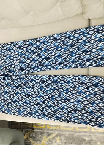 Mavi Bağlama Desenli pantalon - Görsel 7