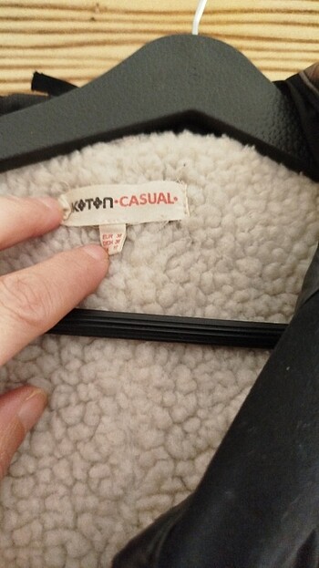 Siyah parka - Görsel 5