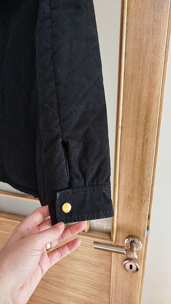 Siyah parka - Görsel 7