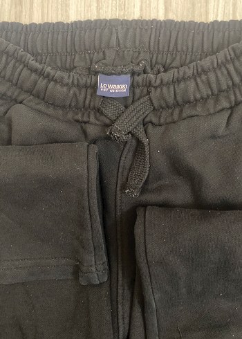 Kadın Siyah Rahat Kesim Midi Eşofman Altı - Görsel 2