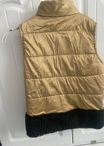 Kahverengi Parlak çocuk Şişme Yelek - Görsel 2