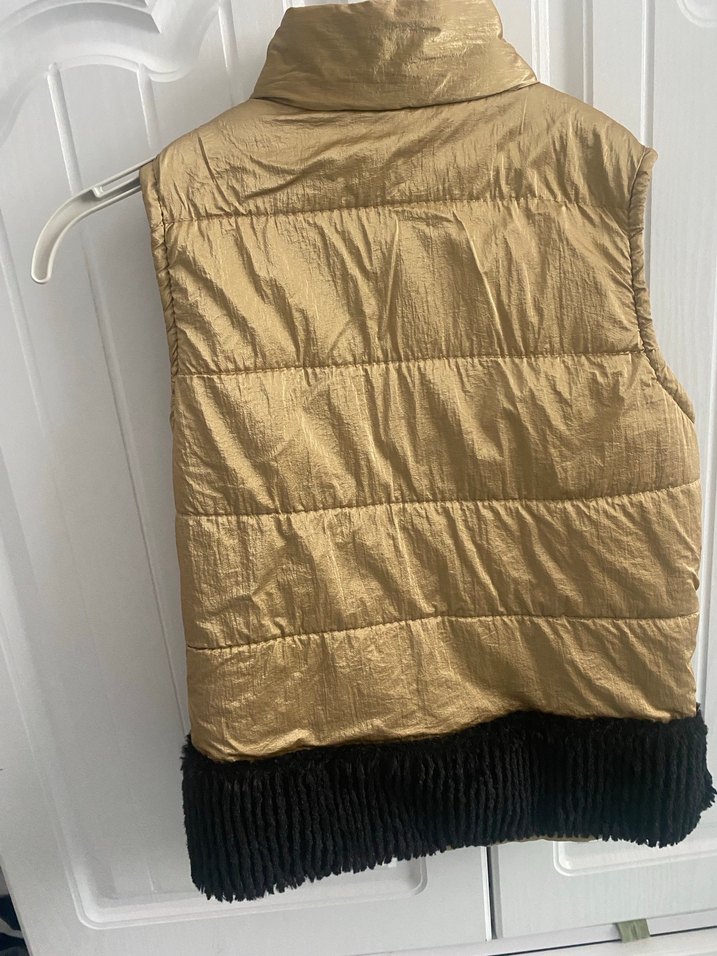 Kahverengi Parlak çocuk Şişme Yelek - Görsel 2