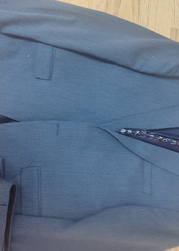 Mavi Regular Fit Erkek Takım Elbise - Görsel 3