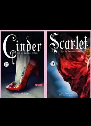 Bir ay günlüğü serisi kitabı cinder ve scarlet