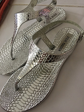 Steve Madden Steve Madden Gümüş Sandalet