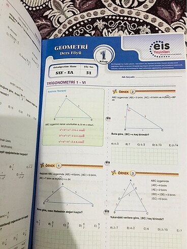  Beden Geometri konu anlatımı ve soru çözümü