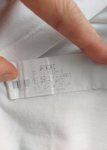 Beyaz Kız Çocuk Kolsuz Tshirt - Görsel 2