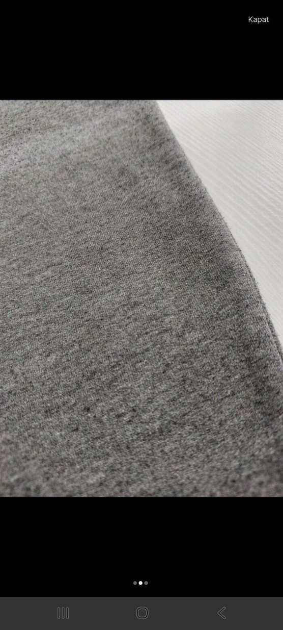 Kız Çocuk Gri Düz Tayt - Görsel 2