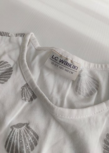 Kız Çocuk Kısa Kollu Baskılı Tişört - Görsel 3