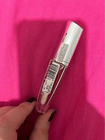 Beden beyaz Renk Deborah şeffaf gloss 01 numara