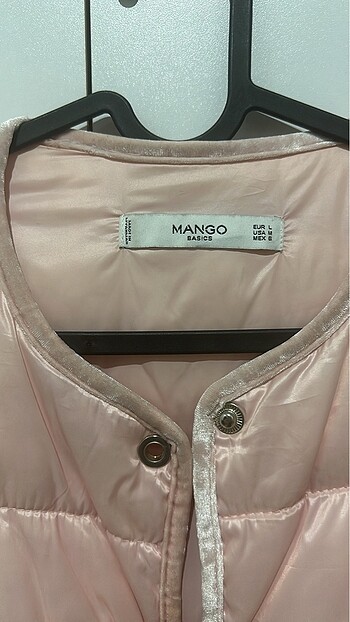 l Beden Mango toz pembe mont