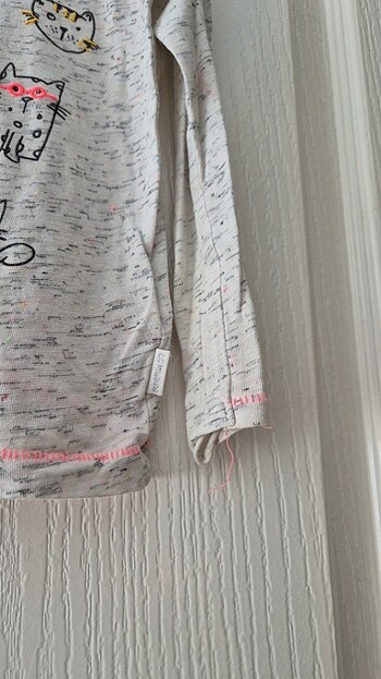 Kız çocuk için uzun kollu tişört  - Görsel 5