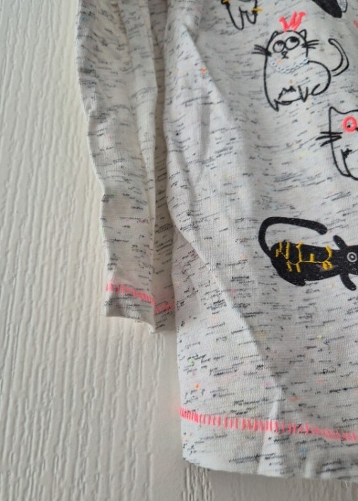 Kız çocuk için uzun kollu tişört  - Görsel 4