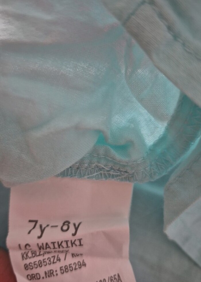 Kız çocuk için gömlek  - Görsel 5