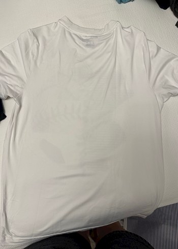 Champion Baskılı Erkek Tişört Beyaz - Görsel 4