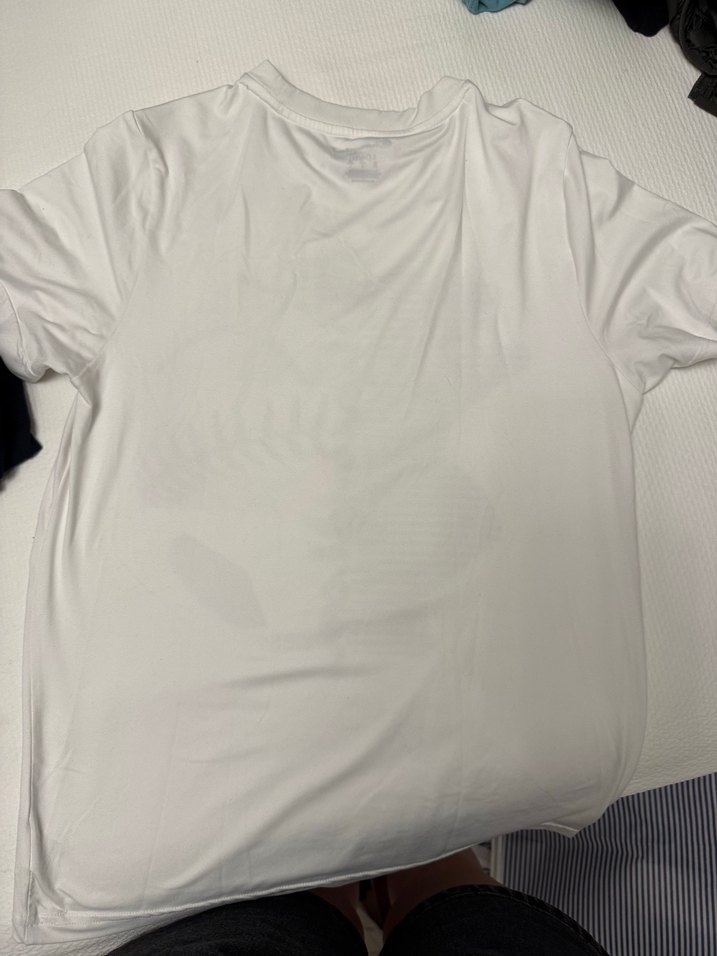 Champion Baskılı Erkek Tişört Beyaz - Görsel 4