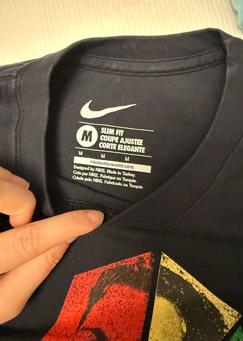 Erkek Siyah Baskılı Kısa Kollu Tişört - Görsel 4