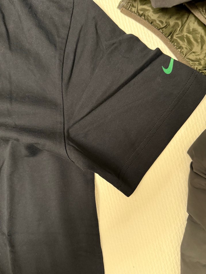 Erkek Siyah Baskılı Kısa Kollu Tişört - Görsel 3