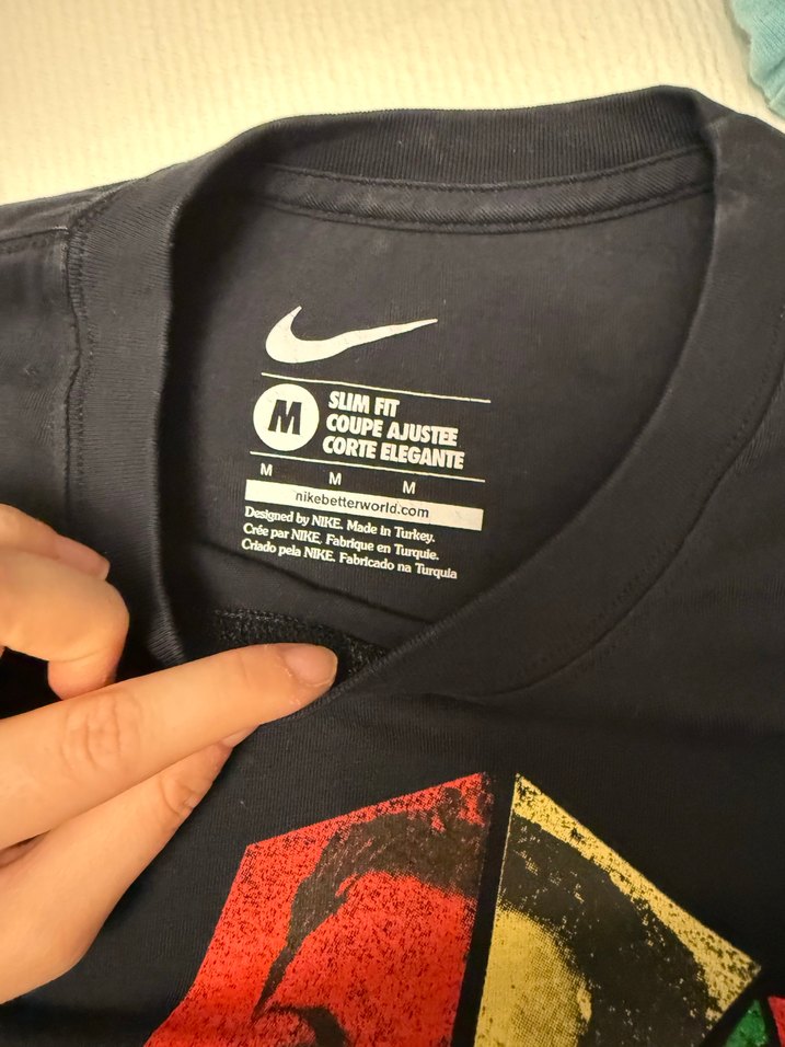 Erkek Siyah Baskılı Kısa Kollu Tişört - Görsel 4